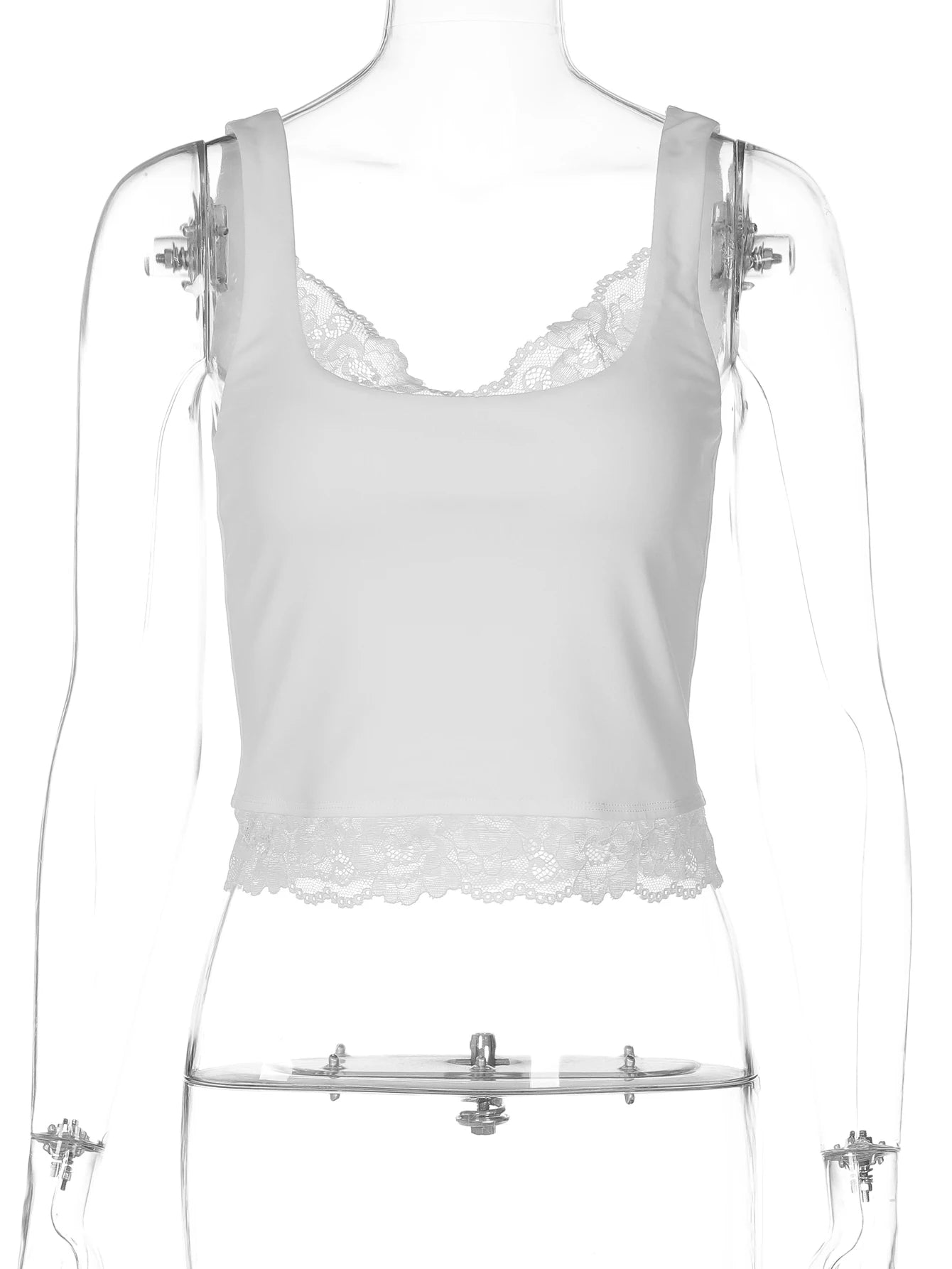 Musculosa Amelie Lace
